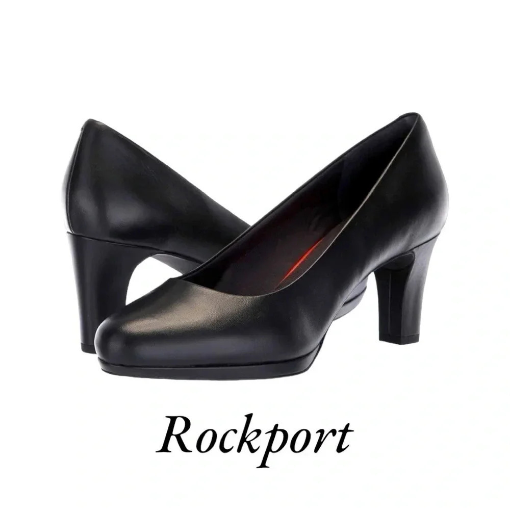 NEW Rockport Women’s Total Motion Leah Pump Black Size 8.5